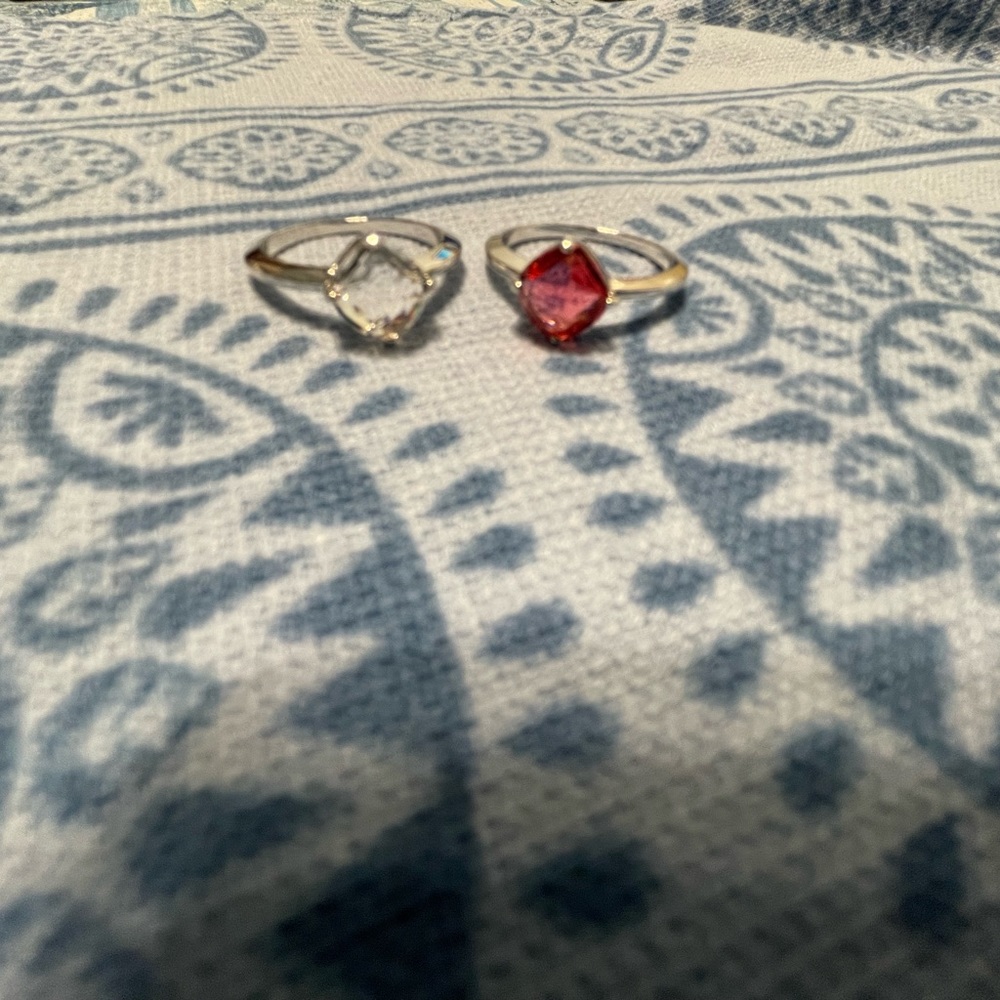 - Swarovski stackable crystal occasion rings